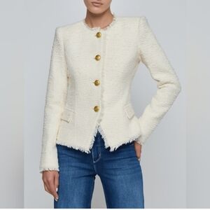 L’agence Nerina Tweed Blazer $795 NEW with tag